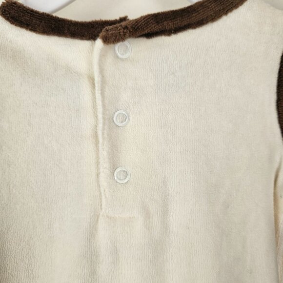 Boys Baby Starters My First Thanksgiving Footed Outfit Size 3 Months Turkey Soft - Picture 6 of 9